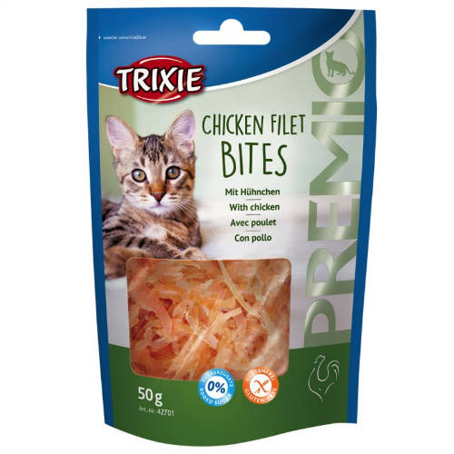 Trixie Premio Chicken Filet Bits - jutalomfalat (csirke) macskák részére (50g)