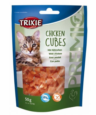 Trixie Premio Chicken Cubes - jutalomfalat (csirke) macskák részére (50g)