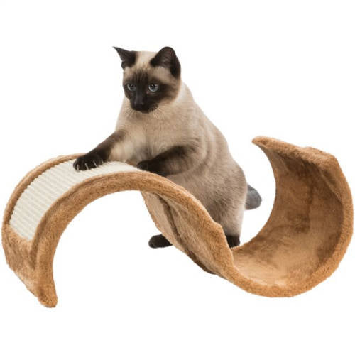 Trixie Wavy Scratching Wave - kaparófa (barna) macskák részére (29×18×50 cm)