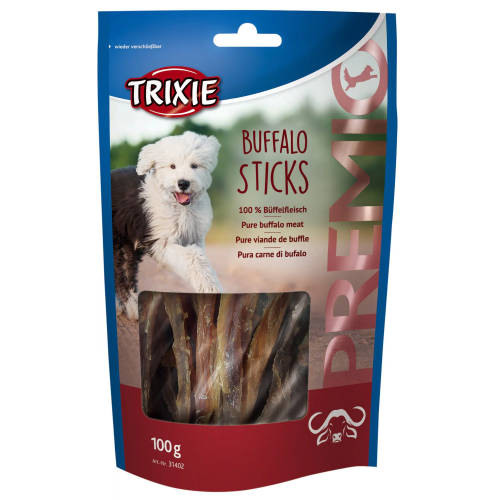 Trixie Premio Buffalo Sticks - jutalomfalat (bivaly) kutyák részére (100g)