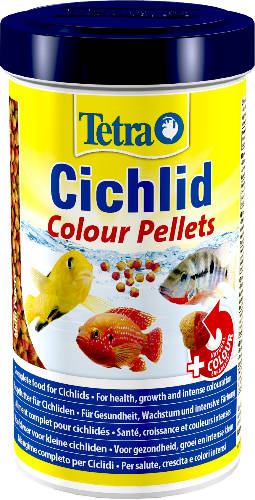 Tetra Cichlid Colour Pellets - díszhaltáp (500ml)