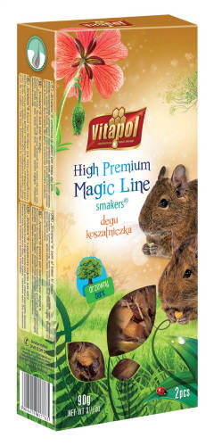 Vitapol Magic Line Smakers rúd (kéreg darabos) - high prémium duplarúd - deguk részére (90g)