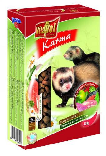 Vitapol Karma Complett - Teljesértékű eledel Vadászgörények részére (500g)