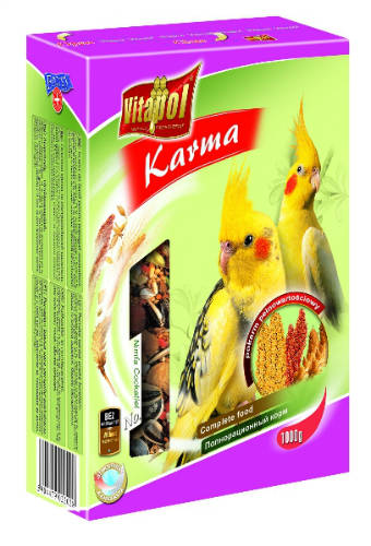 Vitapol Karma Complette - Teljesértékű eleség nimfa papagájok részére (1kg)
