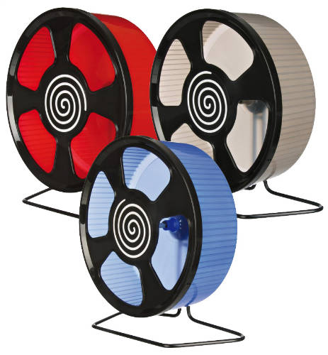 Trixie Exercise Wheel Plastic - Futókerék (vegyes színek) hörcsögök,deguk részére  (Ø20cm)