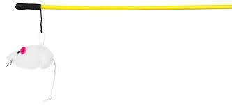 Trixie Playing Rod - játék macskapeca (egeres) macskák részére (50cm)