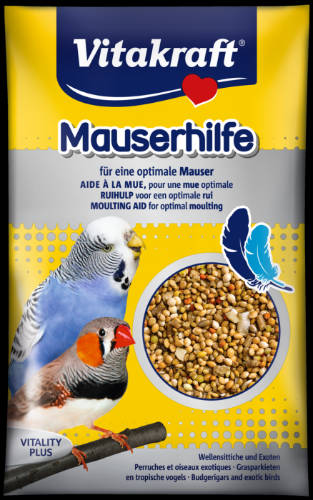 Vitakraft Moulting Aid (tollváltás) - kiegészítő eleség hullámos papagájok részére (20g)