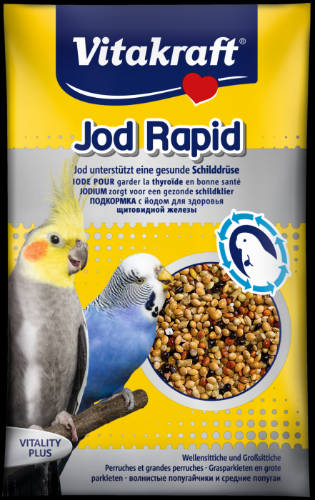 Vitakraft Vitality Plus (jódos) - kiegészítő eleség papagájok részére (20g)