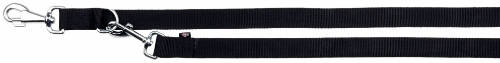 Trixie Classic Adjustable - állítható póráz - fekete (XS-S) 2m/15mm