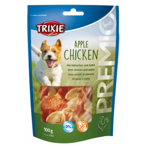 Trixie Premio Apple Chicken - jutalomfalat (csirke,alma) kutyák részére (100g)