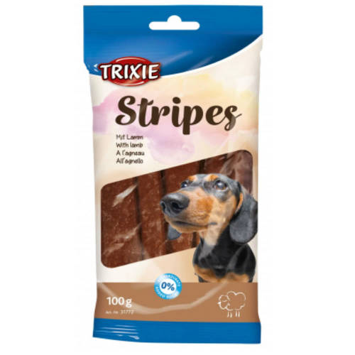 Trixie Stripes - jutalomfalat (bárány) kutyák részére (100g)