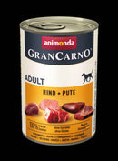 Animonda GranCarno Adult (marha,pulyka) konzerv - Felnőtt kutyák részére (400g)