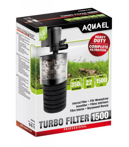 AquaEl Turbo Filter 1500 - Akváriumi kettős szűrő készülék