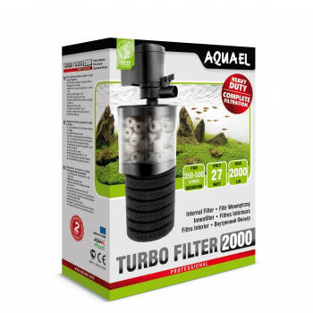 AquaEl Turbo Filter 2000 - Akváriumi kettős szűrő készülék