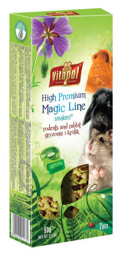 Vitapol Magic Line Smakers rúd (uborka) - high prémium duplarúd - rágcsálók és nyulak részére (90g)