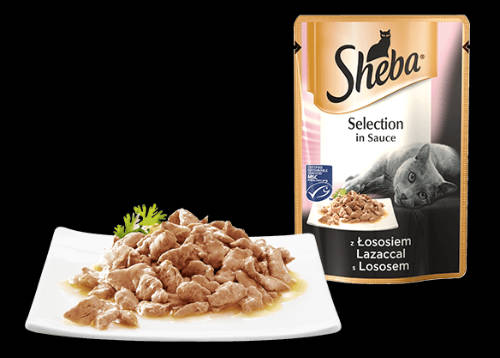 Sheba Adult Alutasakos - Lazac - szószban (85g)