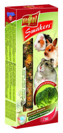 Vitapol Smakers rúd (brokkoli) - prémium duplarúd - rágcsálók és nyulak részére (90g)