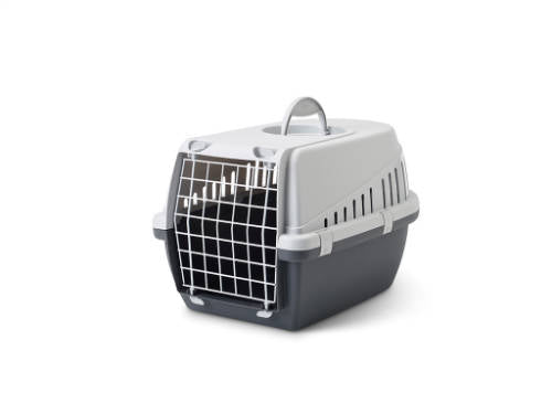 SAVIC Trotter Pet Carrier 2 - szállítóbox (világosszürke) kutyák és macskák részére (56x37,5x33cm)