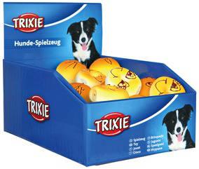 Trixie Bagels & Rolls Dog - latex játék (zsemle,fánk) kutyák részére (Ø6cm)
