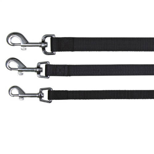 Trixie Classic Leash - póráz (fekete) kutyák részére (L-XL) 1m/25mm