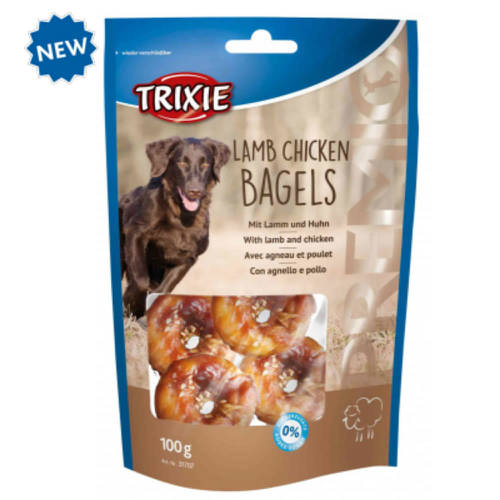 Trixie PREMIO Lamb Chicken Bagels -jutalomfalat (bárány,csirke) 100g