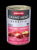 Animonda GranCarno Sensitiv Adult (marha,burgonya) konzerv - Felnőtt kutyák részére (400g)