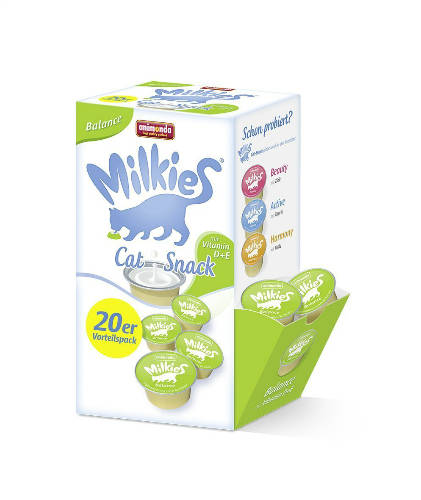 Animonda Milkies Balance (tejszín,D,E- vitamin) macskatej -  Macskák részére (20X15g)