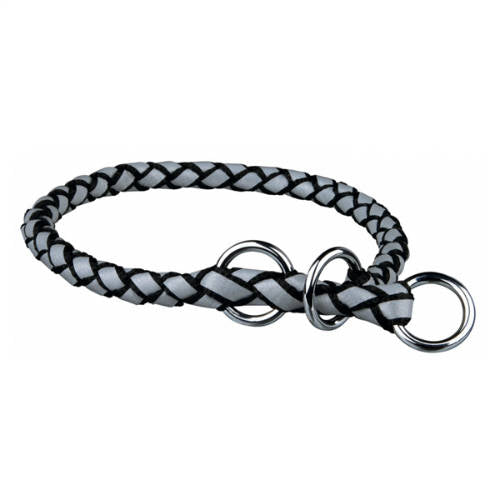 Trixie Cavo fényvisszaverő fojtónyakörv - fekete - 35-41 cm