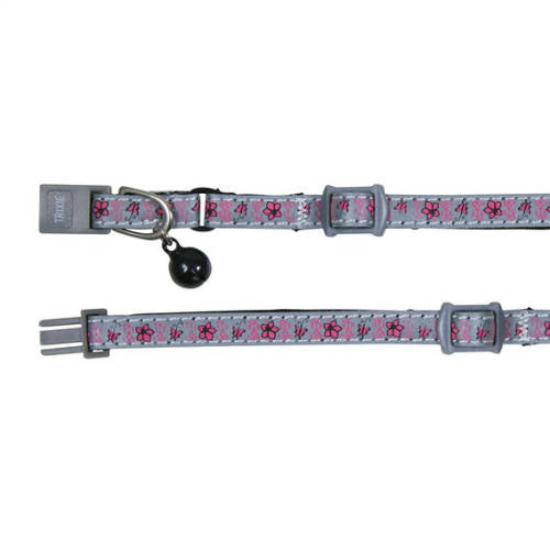 Trixie Junior Collar, Reflecting - nyakörv (fényvisszaverő, mintával) kölyökmacskák részére