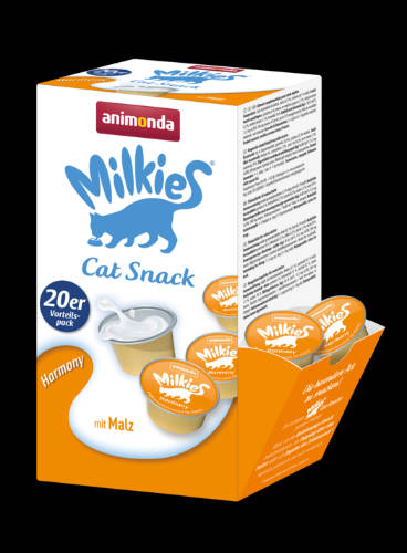Animonda Milkies Cat Snack Harmony - jutalomfalat (tej) macskák részére (20x15g)