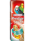 Versele Laga Prestige Sticks Dupla Rúd (Egzotikus gyümölcs) - kiegészítő eleség hullámos papagáj részére (60g)