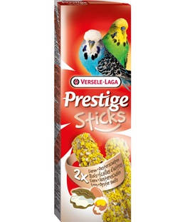 Versele Laga Prestige Sticks Dupla Rúd (tojás,kagyló) - kiegészítő eleség hullámos papagáj részére (60g)