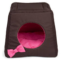 Comfy Lola Trio bed 3in1 - fekhely (barna,rózsaszín) kutyák és macskák részére (43x43x39cm)