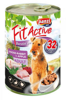 FitActive konzerv Adult - nedveseledel (liba,nyúl,alma) felnőtt kutyák részére (1240g)