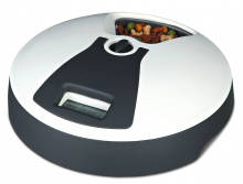 Trixie TX6 Automatic Food Dispenser - automata etető (fehér,fekete) 6x0,24l (Ø32x10cm)