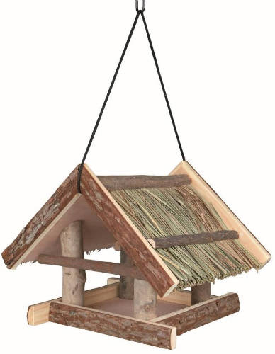 Trixie Natural Living Bird Feeder - vadmadár etető (natúr) 25x25x25cm