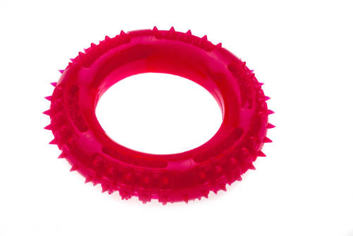 Comfy Mint Dental Ring - játék (fogtisztítós) kutyák részére (13x3cm) pink