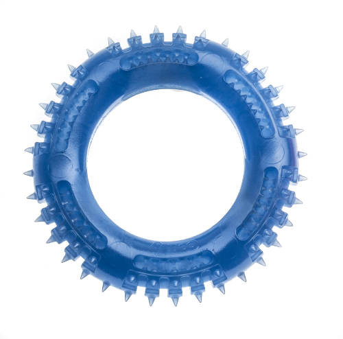 Comfy Mint Dental Ring - játék (fogtisztítós) kutyák részére (13x3cm) kék