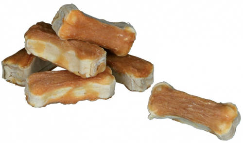 Trixie Denta Fun Chicken Chewing Bones - jutalomfalat (csont csirkével) 5cm (8db/120g)