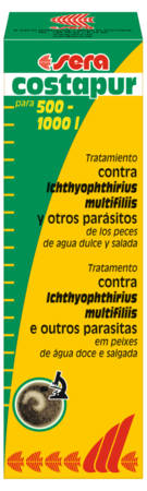 Sera Costapur - gyógyhatású készítmény díszhalak részére (50ml)