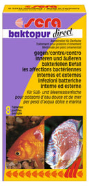 Sera Baktopur Direct - gyógyhatású készítmény díszhalak részére (8db tabletta)