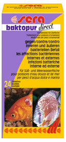 Sera Baktopur Direct - gyógyhatású készítmény díszhalak részére (24db tabletta)