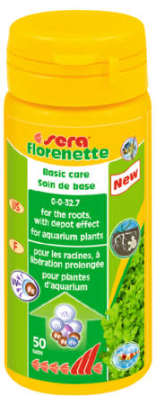 Sera Florenette - tablettás akváriumi növény ápolószer (50db tabletta)