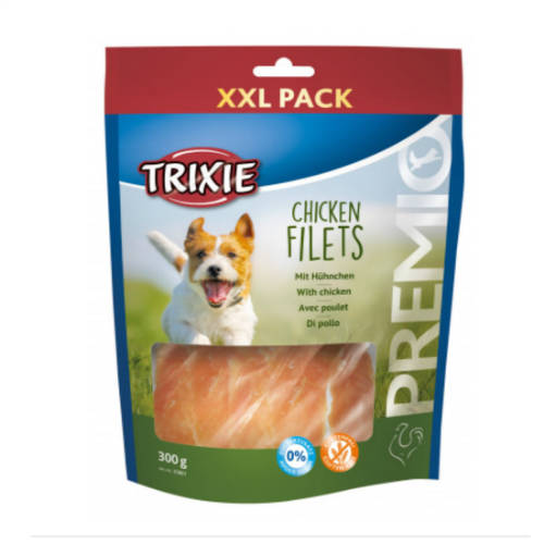 trixie 31801 Premio Light Chicken Filets, XXL 300g