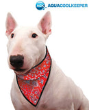 Aqua Coolkeeper hűtőkendő piros western L (51-60cm)