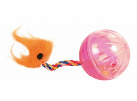 Trixie Rattling Ball - műanyag játék (csörgő labda) macskák részére (4cm/2db)