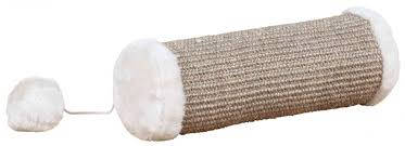 Trixie Playing Roll XXL - játék henger (tópszín,világos szürke) macskák részére (Ø10x28cm)