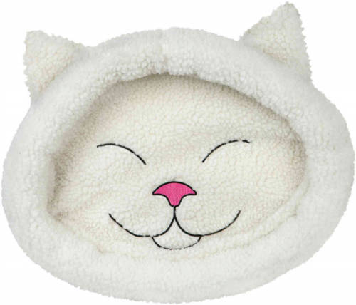 Trixie Mijou Bed - macskafej fekhely (fehér) macskák részére (48x37cm)