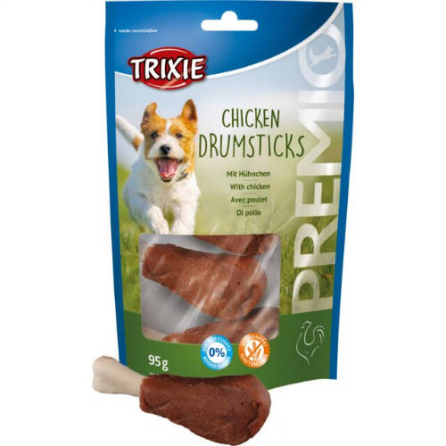 Trixie Premio Chicken Drumsticks - jutalomfalat (csirke,kálcium9 kutyák részére (5db/95g)