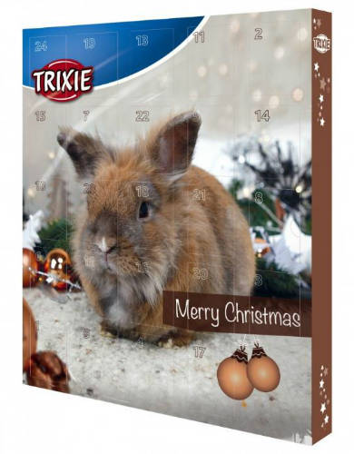 Trixie Advent Calendar for Small Animals - jutalomfalat (több féle) rágcsálók részére